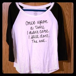 Torrid quarter sleeve shirt